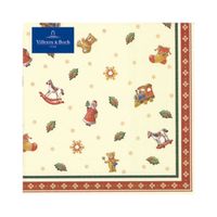 Set de 20 serviettes en papier jouets Winter Specials Toys 33 x 33 cm - Visuel 0